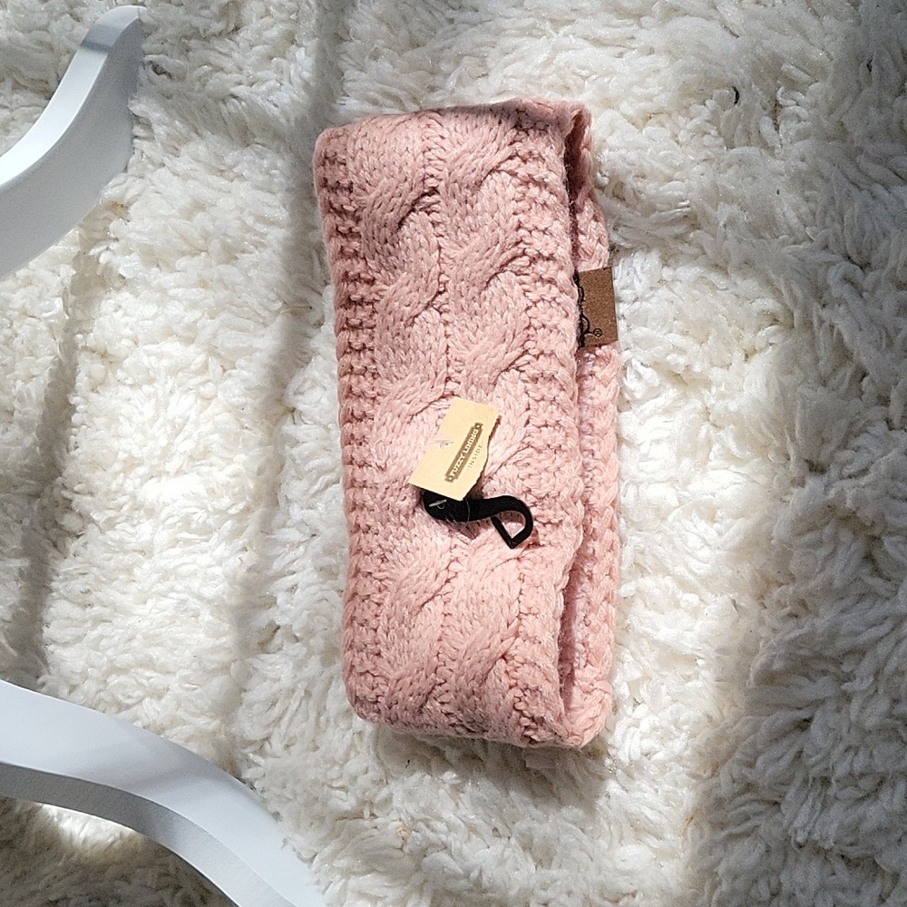 CC pink headband
